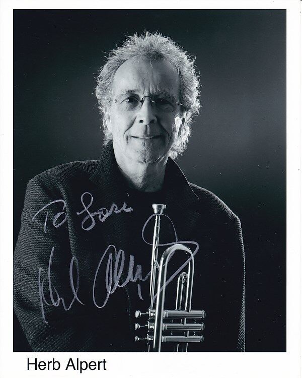 HERB ALPERT Autographed Signed Photo Poster paintinggraph - To Lori