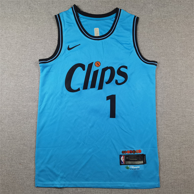 Unisex Los Angeles Clippers 2024/25 Embroidered Swingman Jersey City Edition 