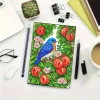 Bird 5D DIY Diamond Art Painting Notebook Kit 50 Pages A5 Rhinestone Art Painting Notebook Kit for Adults Beginners Holiday Birthday Gift