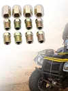 12Pcs 3/8 Inch-24 Threads Brake Line Fittings Assortment for 3/16 Inch Tube