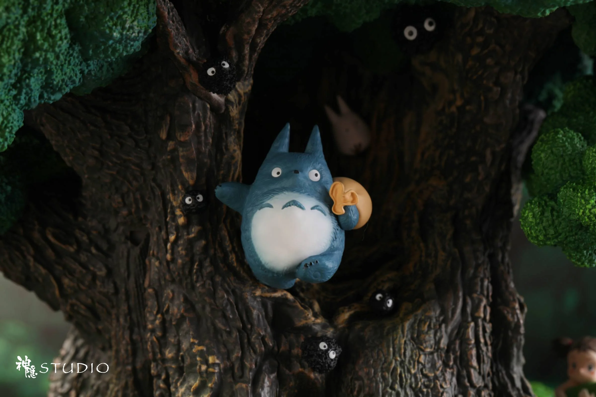 swordcutlass ’totoro’ sporeling09 Memories Stop-motion Series Totoro & The Flute of the Acorn