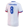 TCHOUAMENI #8 France Away Soccer Jersey 2024