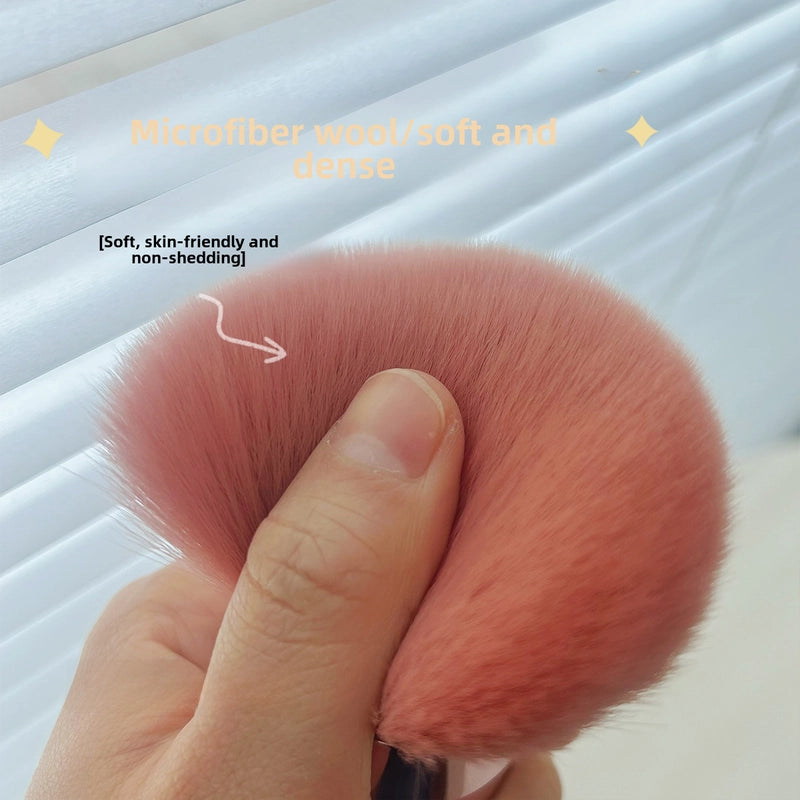 Nail Tools Small Man Waist Dust Brush Japanese Long Handle Blush Brush Korea Cleaning Brush Nail Desktop Dust Brush