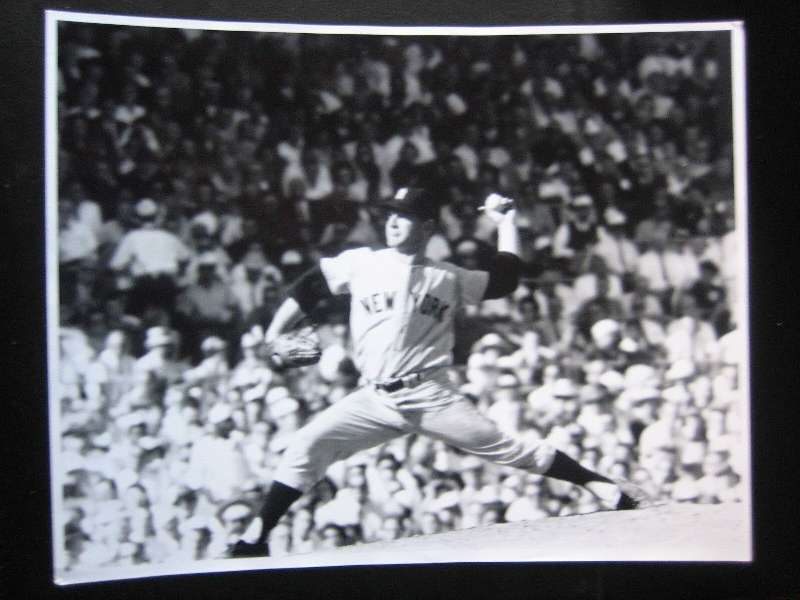 Whitey Ford Arthur Rickerby Press Original Photo Poster painting 11 x 14 New York Yankees