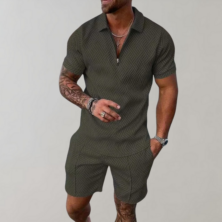 Stylish and Casual Shirt and Shorts Set for Men