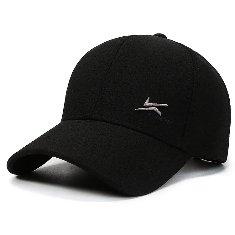 Men Baseball Cap Black Embroidered Baseball Cap Sunscreen Dad Hat SimpleHigh Quality Hat Men Caps