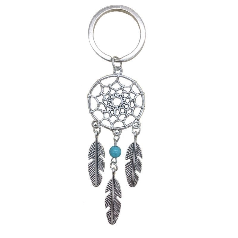 Retro Classic Style Dreamcatcher Metal Unisex Bag Pendant Keychain