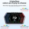 Universal Car HUD On-BD & GPS Dual System Head Up Display Digital Speedometer
