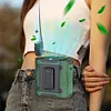 Portable Waist Fan USB Rechargeable Clip on Wearable Belt Shirt Body Neck Fan