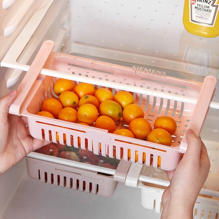 Refrigerator Partition Storage Rack