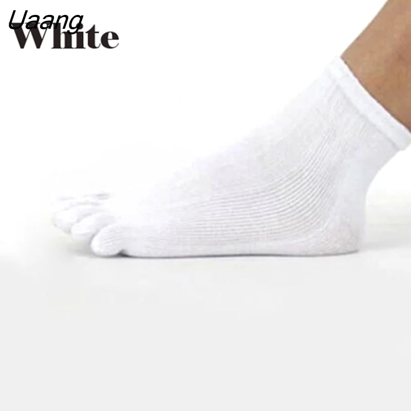Uaang Men Women New Fashion Soft Socks Sports Ideal For 5 Finger Toe Shoes Hot Sale Solid Underwear Autumn Winter Spring Socks