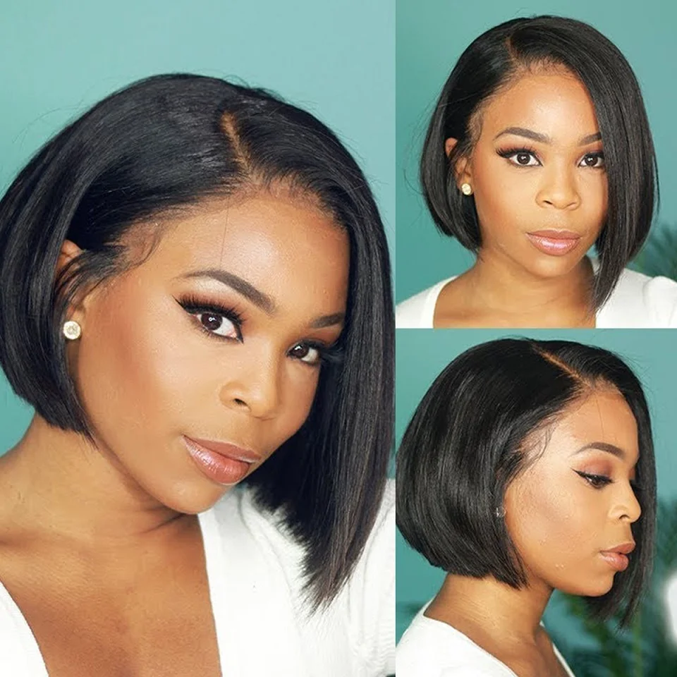 Jewtribute Hair®|Short Bob Wig Lace Front Wigs Straight  Wigs 