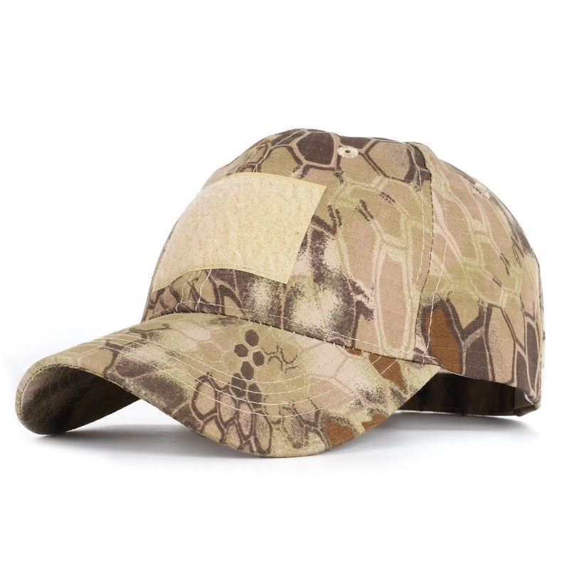 Camouflage Pattern Outdoor Baseball Cap Men’s And Women’s Tactical Camouflage Hat Special Forces Camouflage Cap Personalized Cap