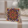 DIY Mandala Diamond Painted Mirror