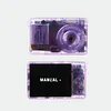 Manual holo transparent shell Y2K camera trendy CCD camera