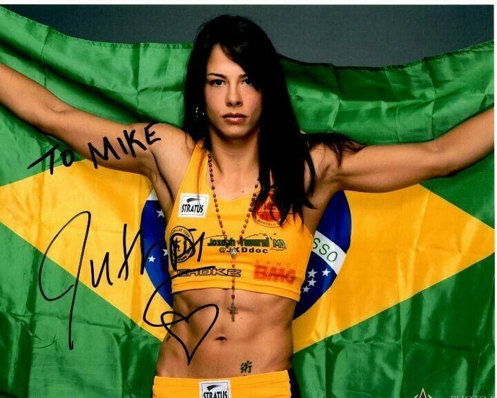 JULIANA LIMA Autographed Signed UFC Photo Poster paintinggraph - To Mike