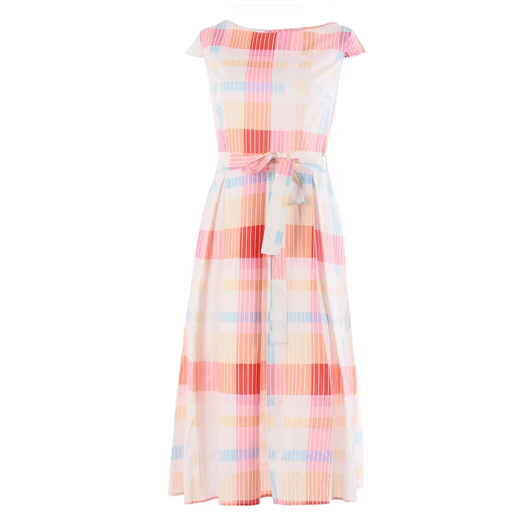 Kid Iridescent Striped Dress