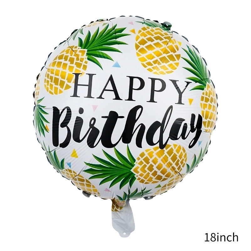 50 Pieces Birthday Letter Aluminum Film Party Balloons 1 Piece