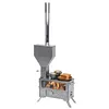 [US Local Warehouse] Hot Tent Stove with Chimney Pipe Portable Camp Stove with Oven Burning Fireplace for Outdoor Heating & Cooking Ice Fishing Hunting (Conventional)