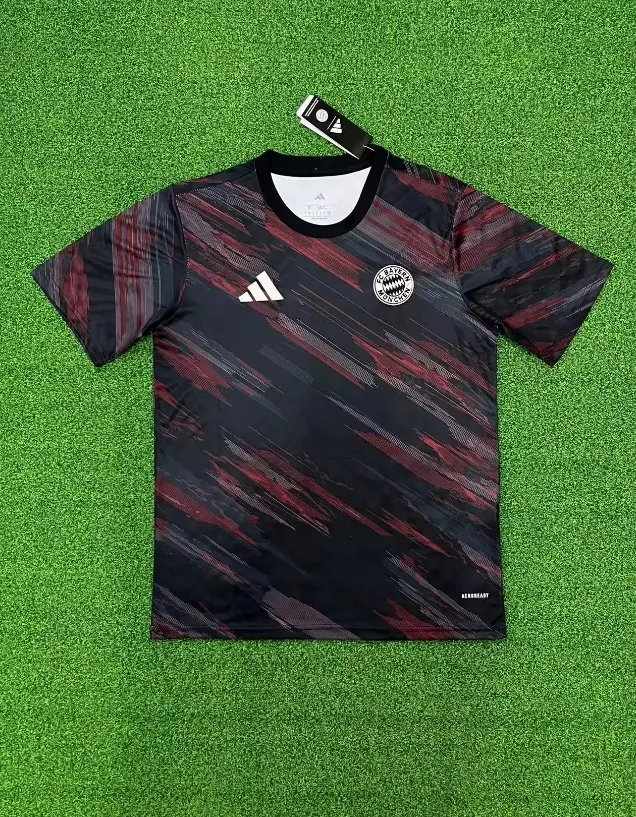 2526 New season Bayern pre-match training uniform jersey