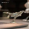 Humpback Whale Mini Sculpture,Collectible Metal Desk Ornament