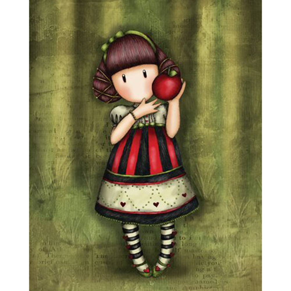 

Goliath Doll - 11CT Stamped Cross Stitch - 40*50CM, 501 Original