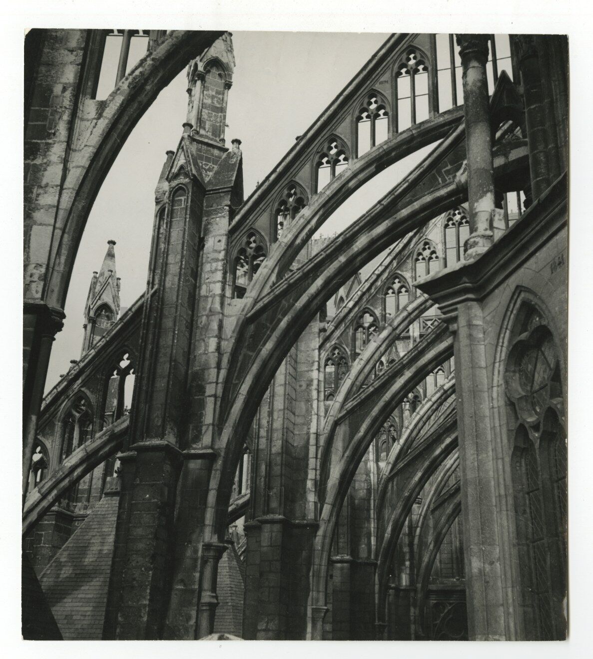 Amiens French Cathedral - Vintage 7x8 Publication Photo Poster paintinggraph - France