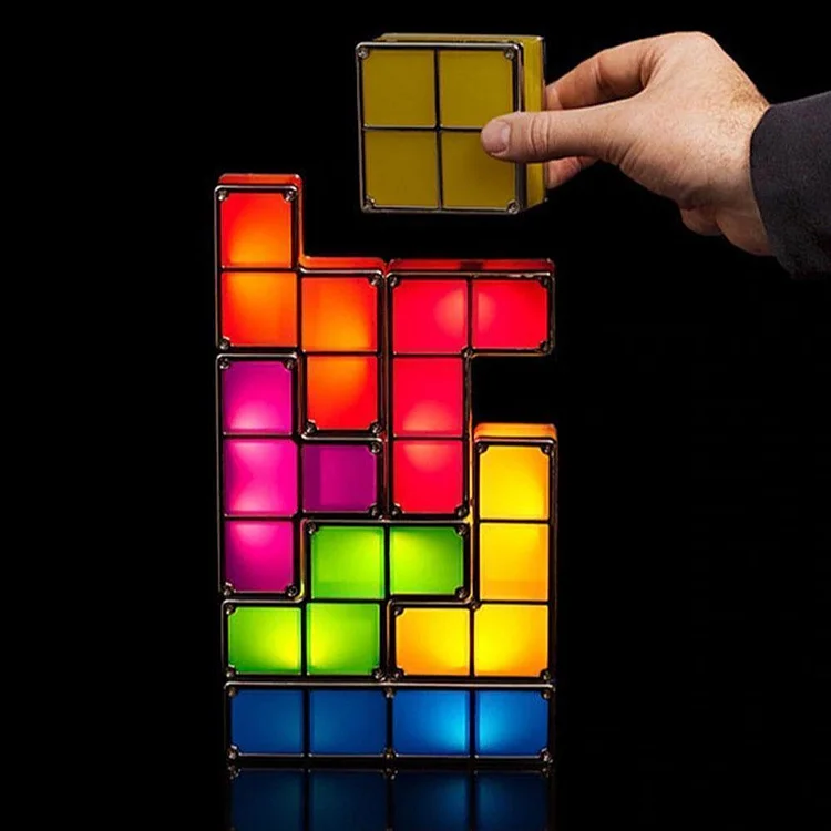 Tetris Stackable LED Night Light