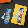 2x 5D DIY Diamond Painting Leather Bookmarks Goddess Embroidery Page-Marker