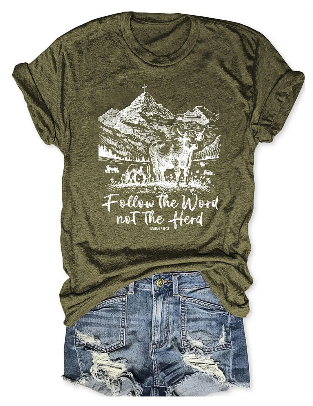 Follow The Word Not The Herd T-shirt