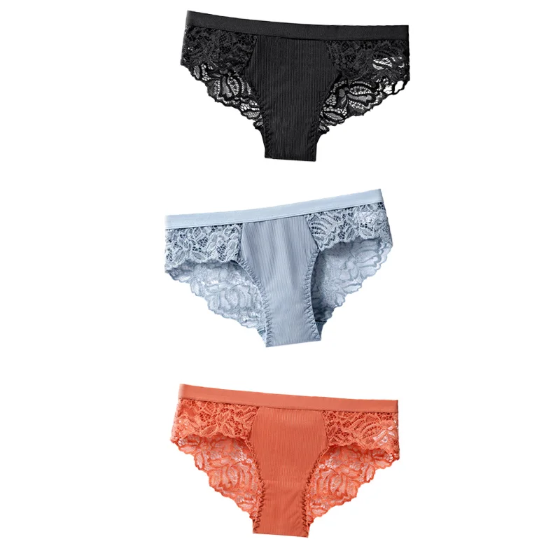 Billionm Confort Panties Sexy Panty Seampless Briefs Lace Women Underwear Lingerie for Female Girl Floral Pantys Underpants