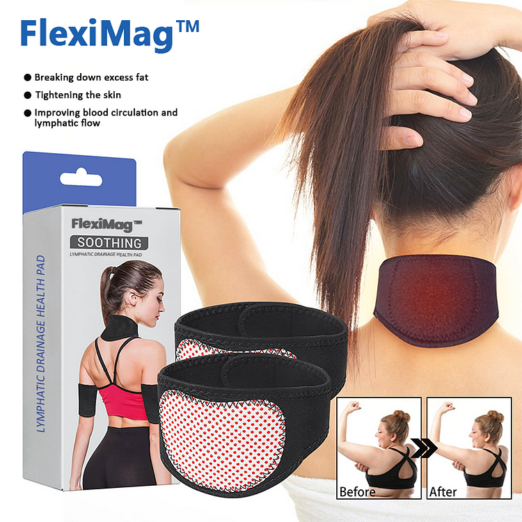 FlexiMag Self Heating Tourmaline Magnetic Therapy Versatile Health Wrap for Body Slimming