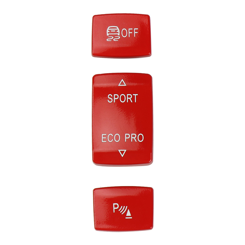 

ESP Sport Mode Parking Sensor Switch Button for BMW 1 3 4 Series 12-18 Red, Type3, 501 Original