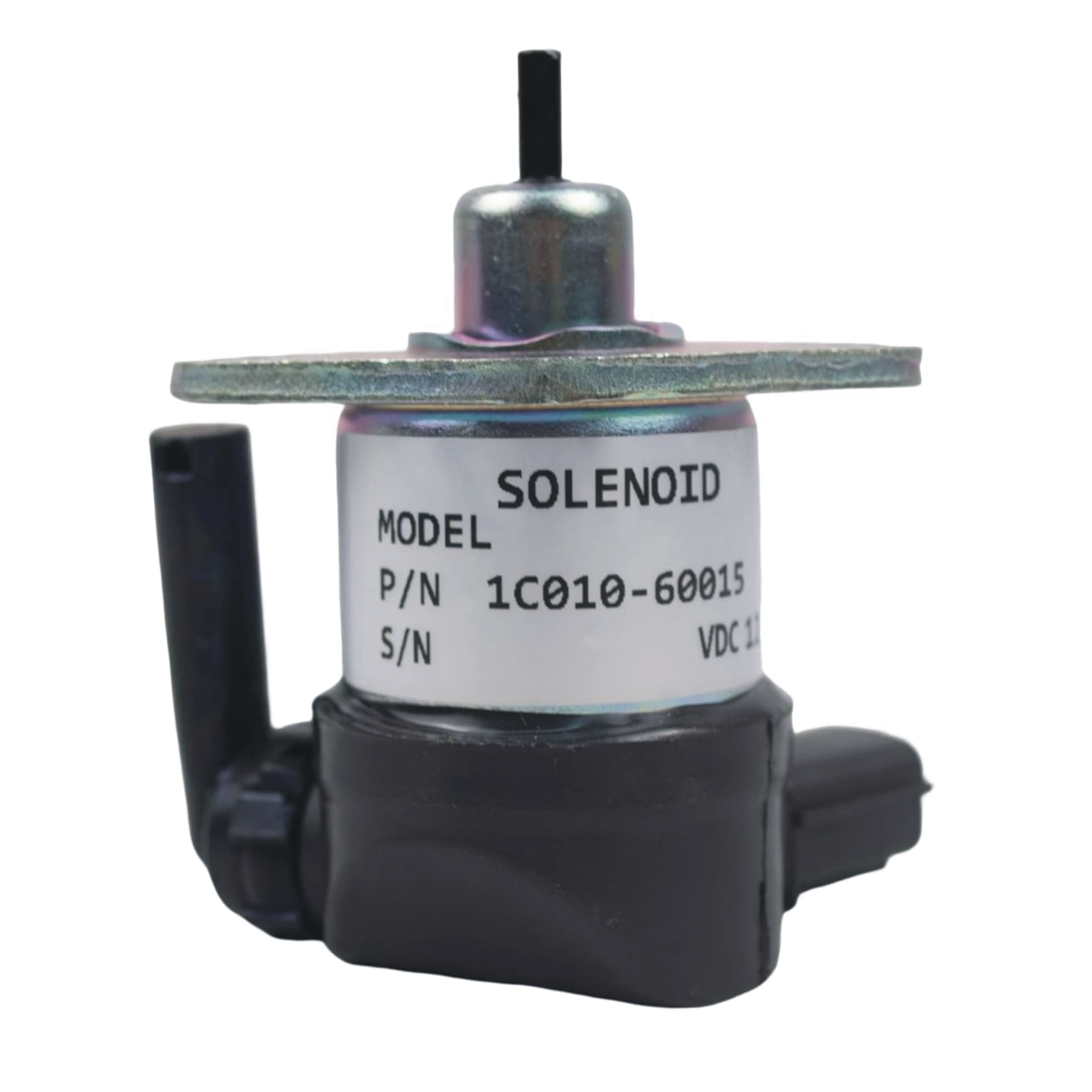 12V Fuel Shut Off Shutdown Solenoid 1C010-60015 1C010-60016 1C010-60017 Fit for Kubota M105S M105X M6800 