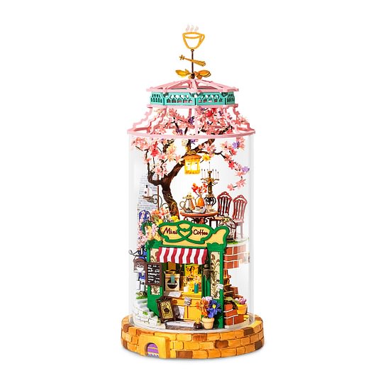 Rolife Magical Cafe Miniature Dollhouse Kit DS004 | Robotime Online
