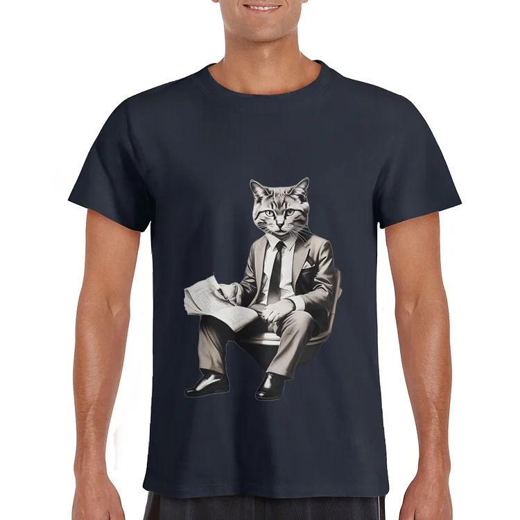 Business Cat Men's Shirt Elite