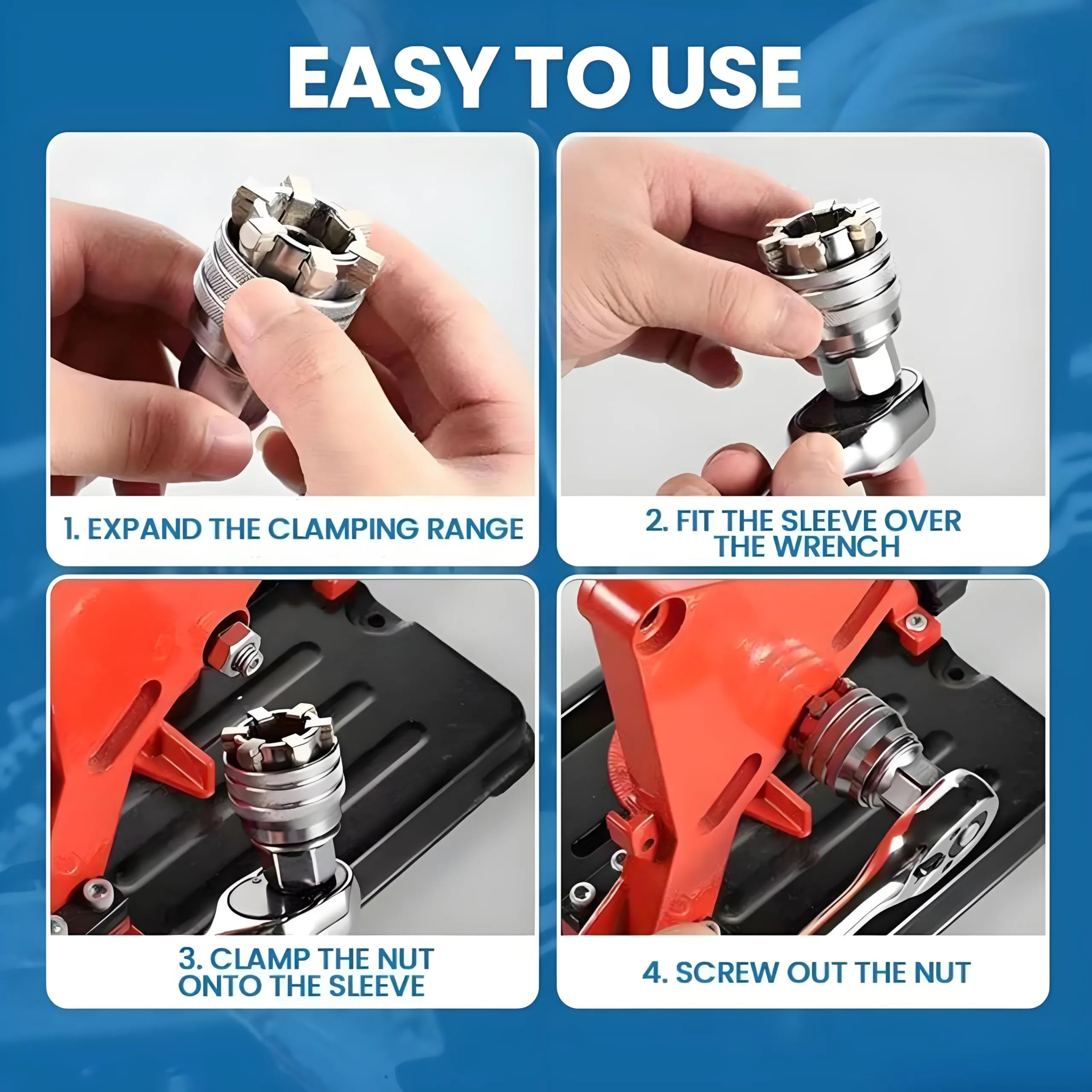 Easy to Use Steps