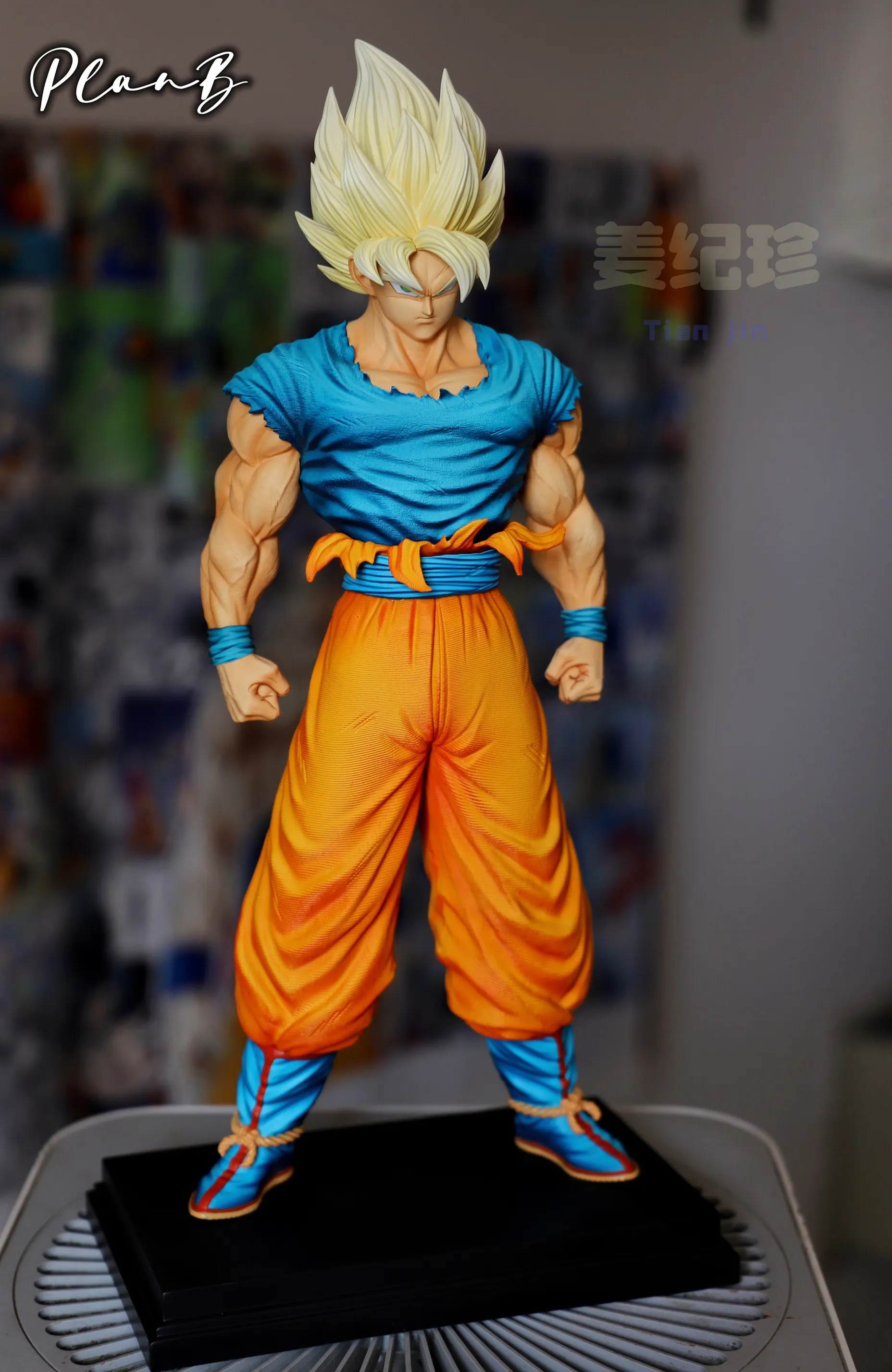 Figurine Dragon Ball Super Saiyan God Super Saiyan Goku - 24 Cm - BANPRESTO Ichiban Kuji