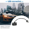 Car Dash Flush Mount USB 2.0 Port Panel Extension Cable Adapter for Vigo