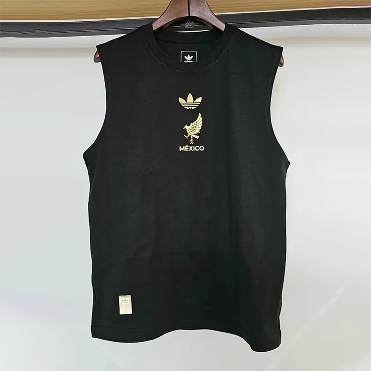 25/26 Mexico Black Cotton Tank Top