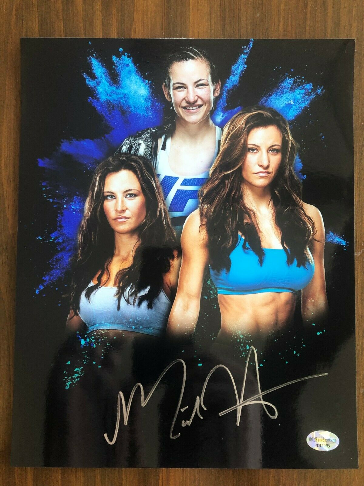 NEW - Miesha Tate Signed Autographed 8x10 Composite Photo Poster painting #2 - UFC - COA