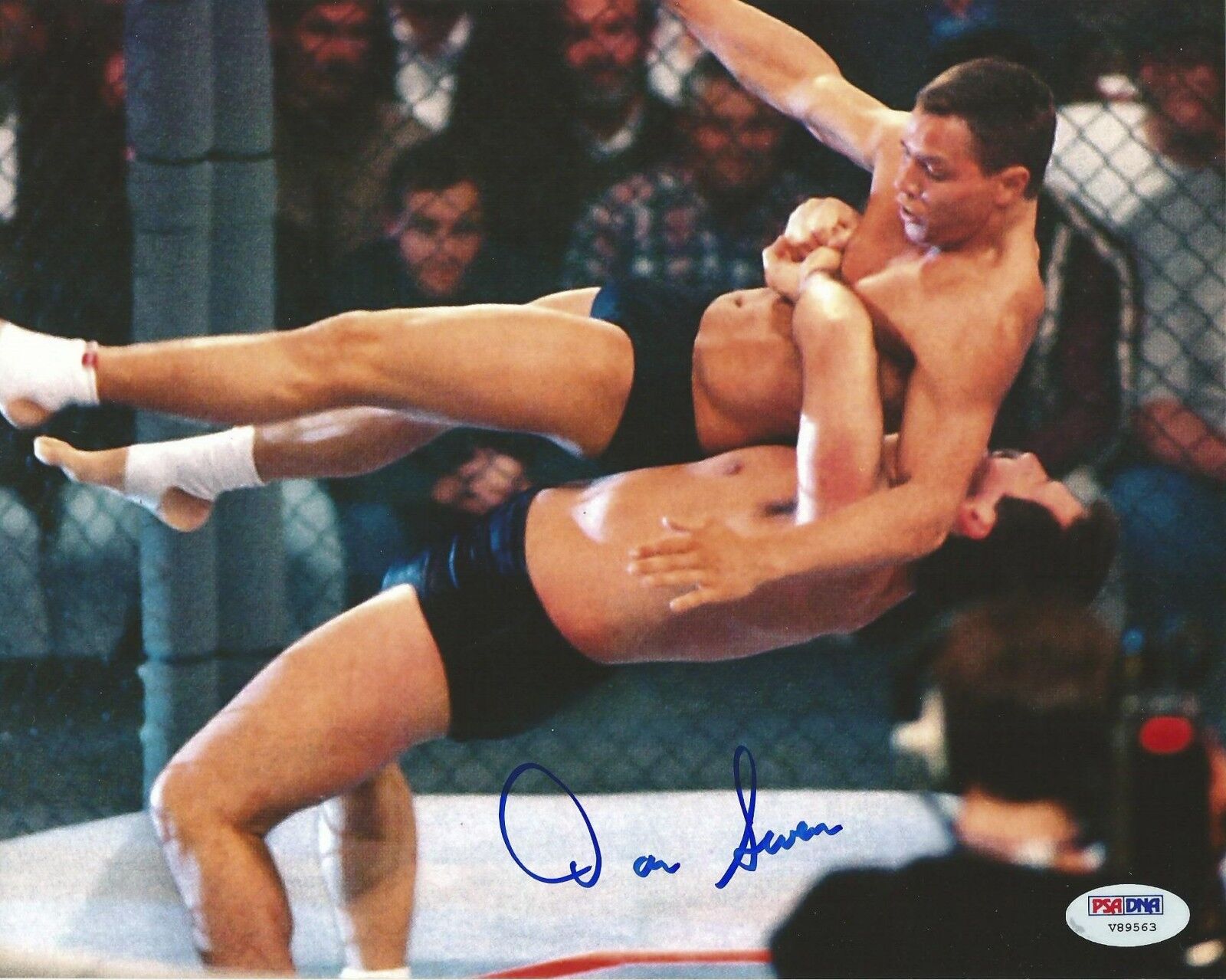 Dan Severn Signed UFC 8x10 Photo Poster painting PSA/DNA COA Picture Auto'd 4 5 6 9 12 27 UU WWE