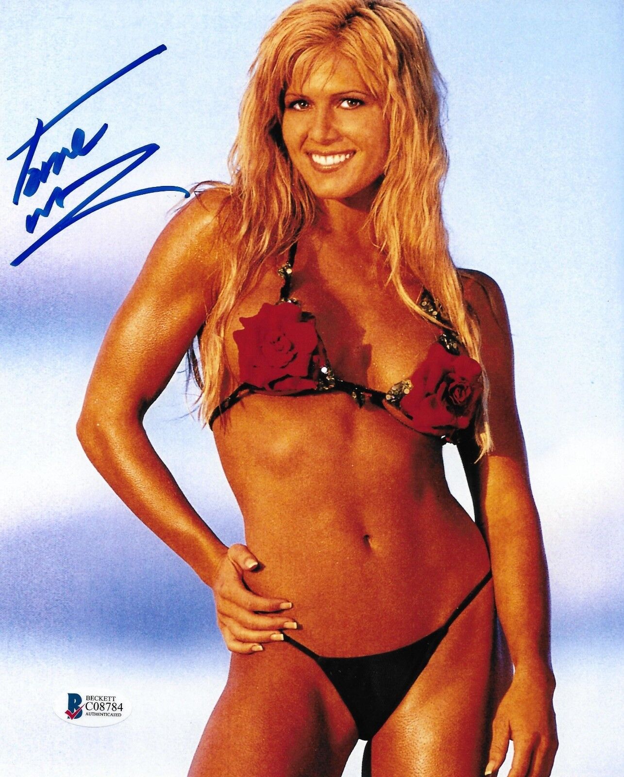 Torrie Wilson Signed 8x10 Photo Poster painting BAS Beckett COA WWE Playboy Picture Autograph 63