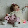 20'' Haley Reborn Baby Doll - Realistic And Lifelike Toddler Baby Girl with "Heartbeat" and Sound - RBBI-Myrebornbabydoll&reg; Myrebornbabydoll&reg;