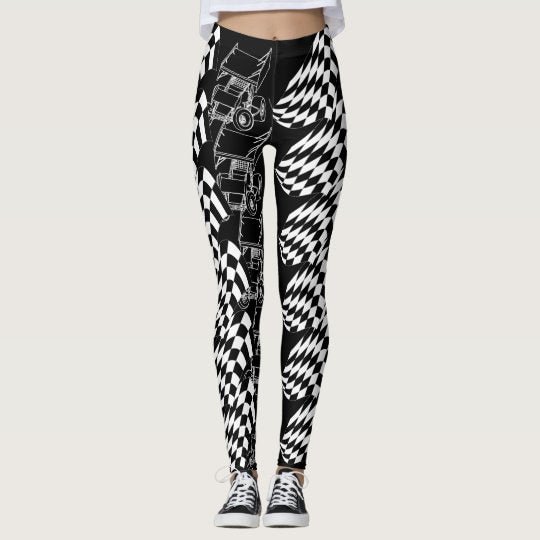Dirt sprint car leggings