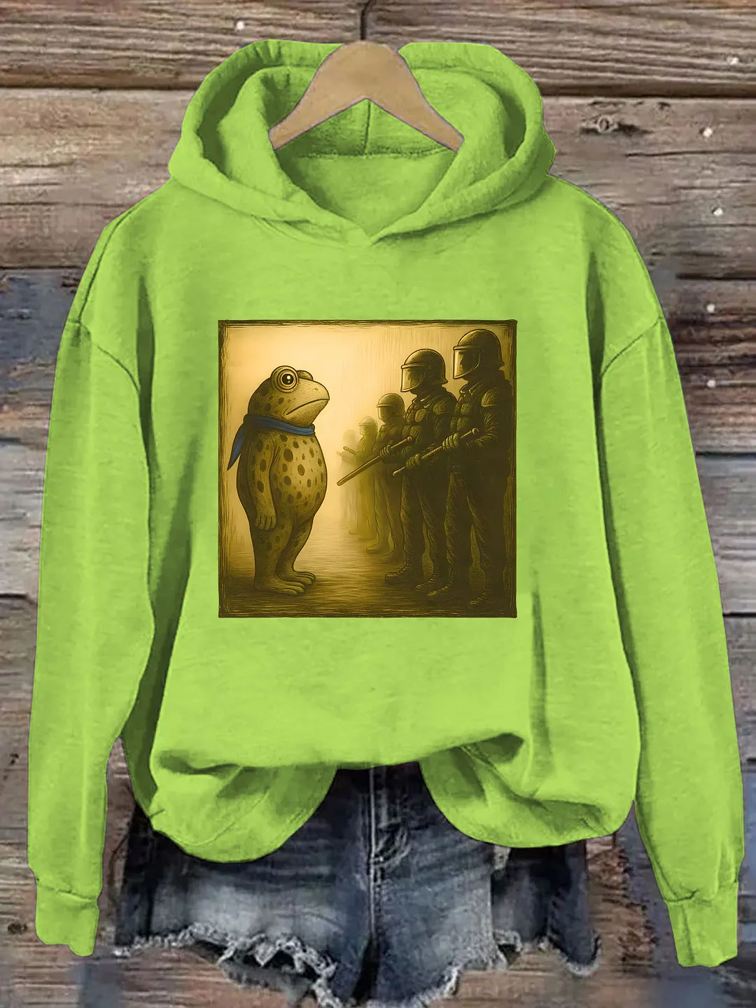 Portland Frog Hoodie