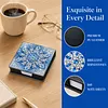 Christmas Snowflake DIY PU Diamond Painting Note Box 160 Papers Memo Box