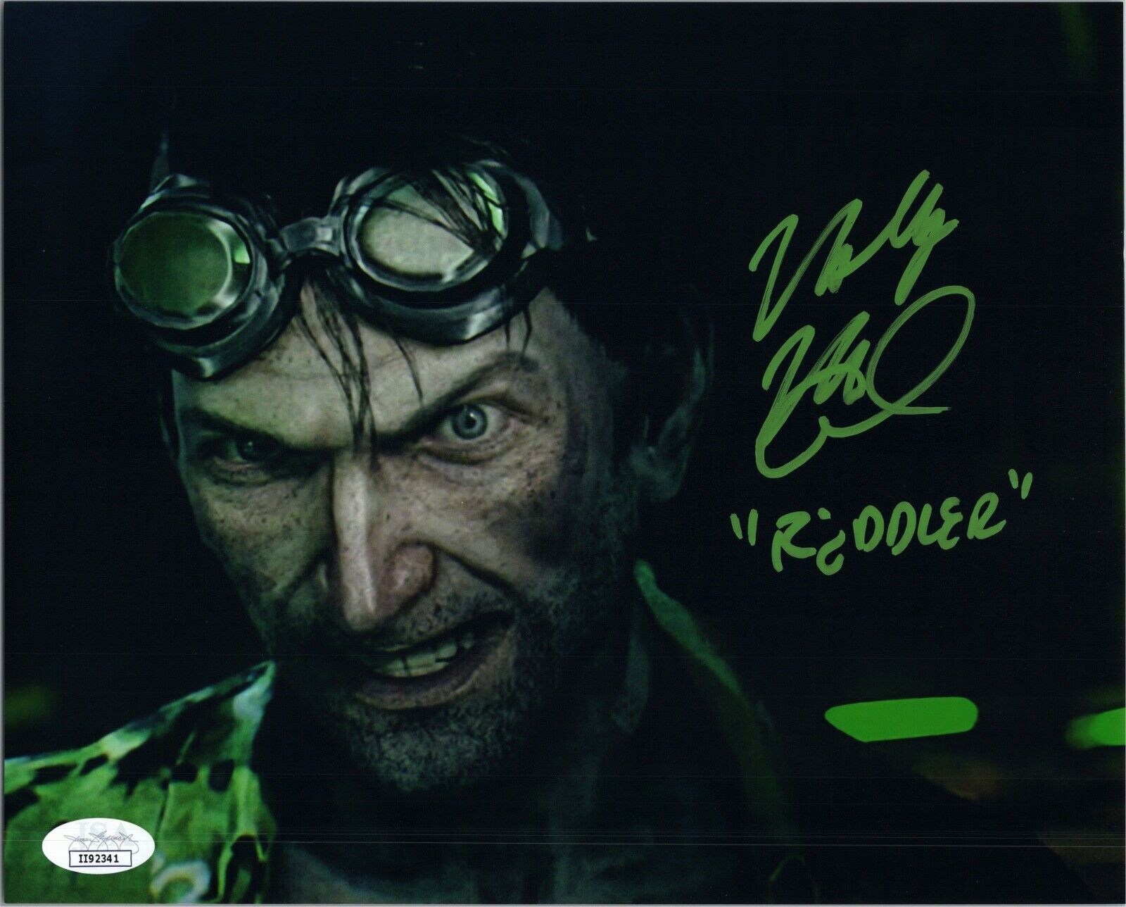 WALLY WINGERT Authentic Signed Batman:ARKHAM KNIGHT Riddler