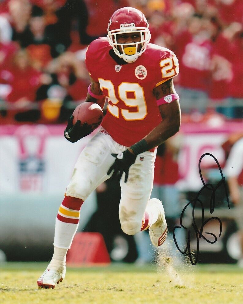 ERIC BERRY SIGNED KANSAS CITY CHIEFS FOOTBALL 8x10 Photo Poster painting #1 NFL EXACT PROOF!