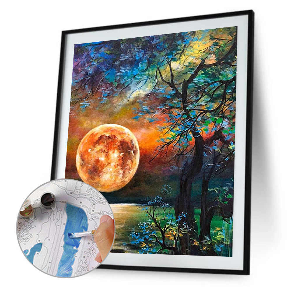 Sea MoonscapePaint by Numbers 40*50cm